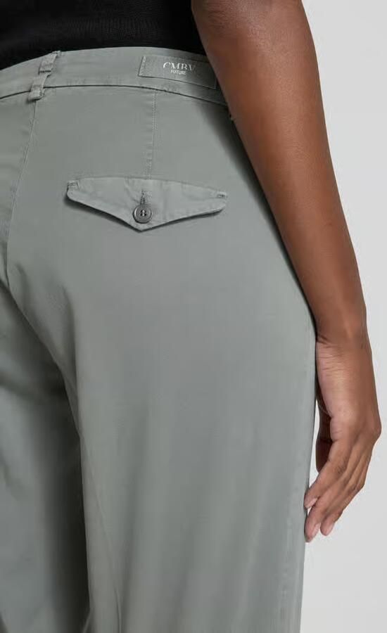 CAMBIO Regular fit stoffen broek met ceintuurlussen model 'KARINA' - Foto 2