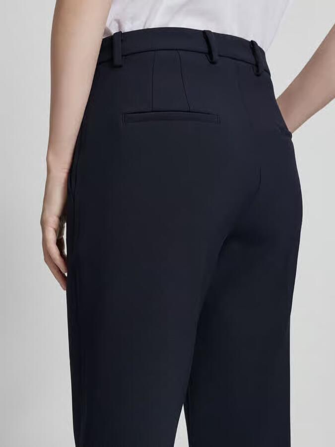 CAMBIO Regular fit stoffen broek met katoen model 'KRYSTAL'