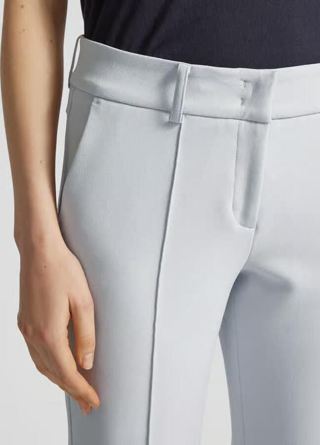 CAMBIO Regular fit stoffen broek met verkort model 'FARAH'