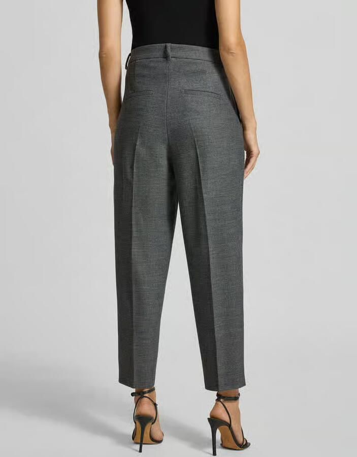 CAMBIO Regular fit stoffen broek met viscose model 'EMILIE'