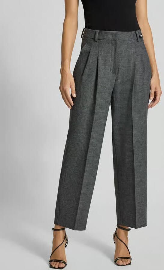 CAMBIO Regular fit stoffen broek met viscose model 'EMILIE' - Foto 2