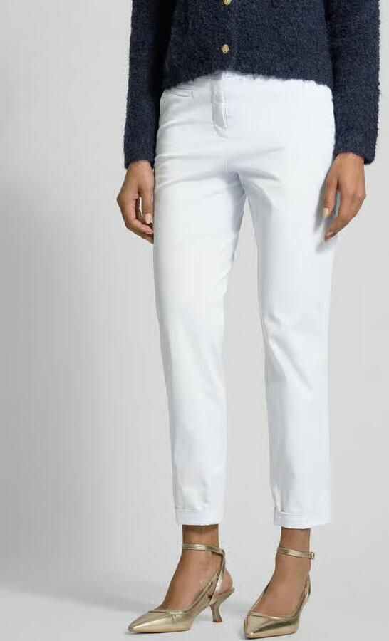 CAMBIO Slim fit broek met verkort model 'STELLA' - Foto 2