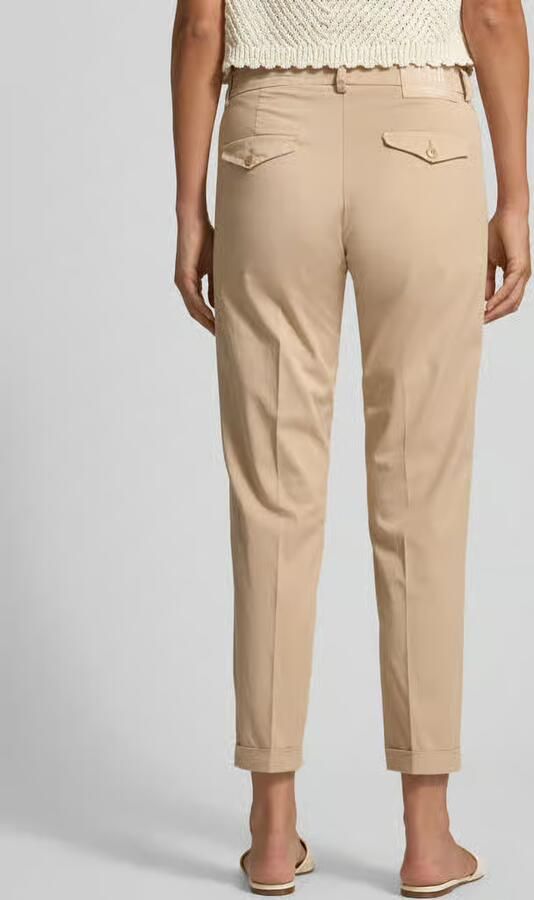 CAMBIO slim fit chino van katoenmix model 'KARINA' - Foto 3