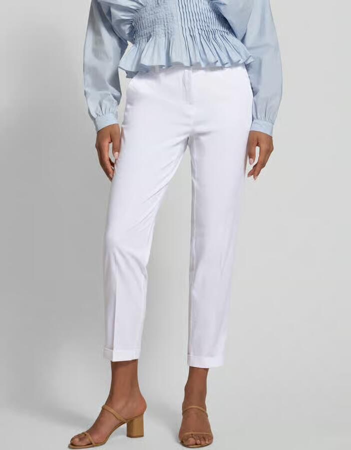 CAMBIO slim fit chino van katoenmix model 'KARINA' - Foto 3