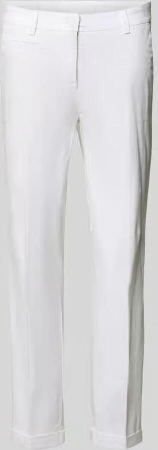 CAMBIO Regular fit stoffen broek met verkort model 'FARAH' - Foto 2