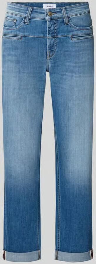 CAMBIO Slim Fit jeans van katoenmix model 'PEARLIE'