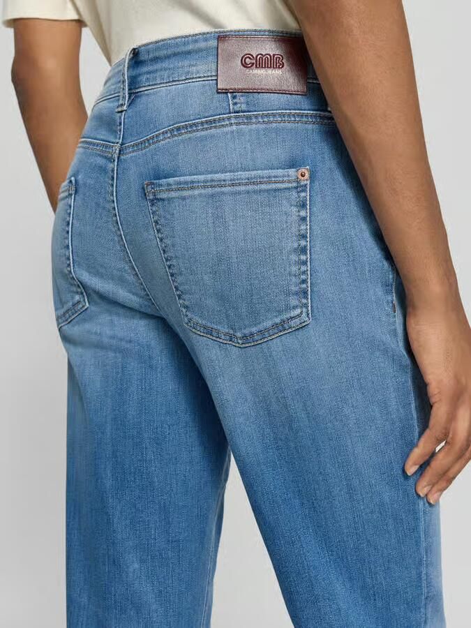 CAMBIO Slim Fit jeans van katoenmix model 'PEARLIE' - Foto 2