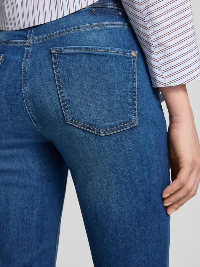 CAMBIO Slim fit jeans van katoenmix model 'PIPER' - Foto 2
