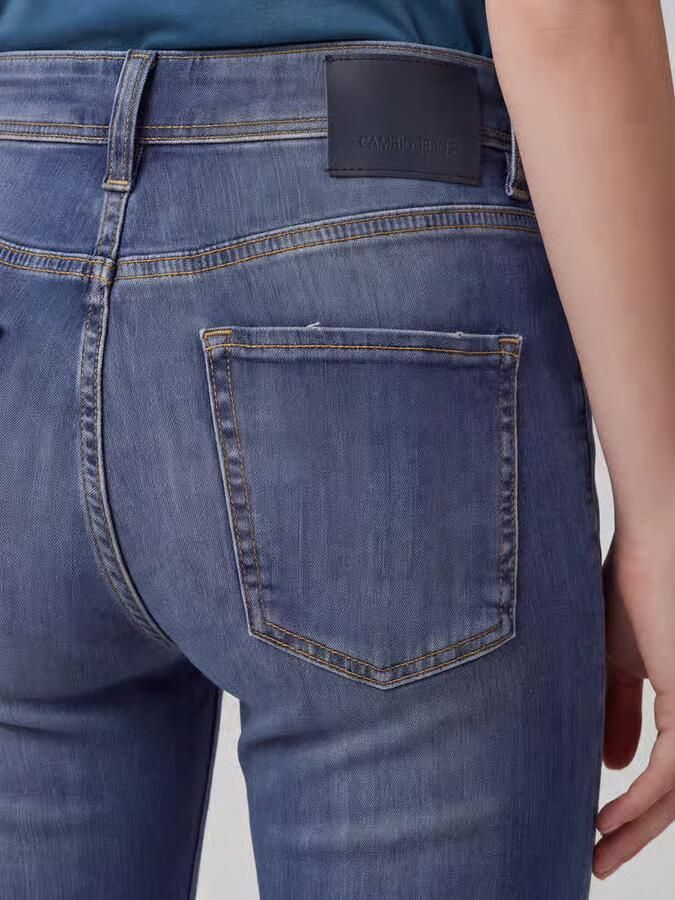 CAMBIO Slim fit jeans van katoenmix model 'PIPER'