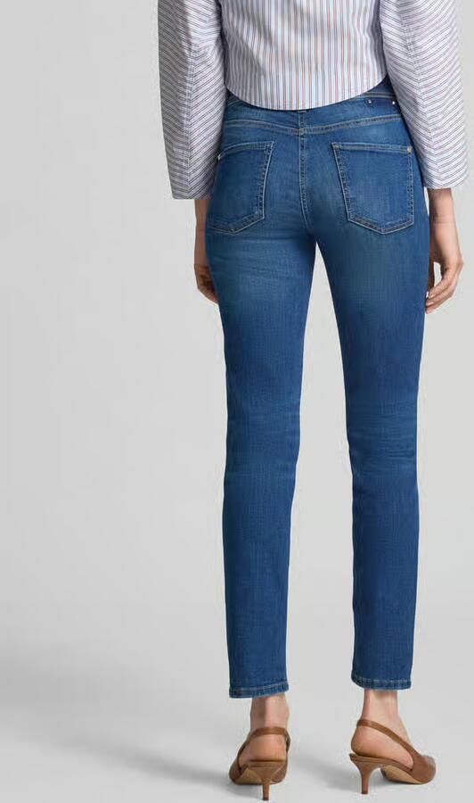 CAMBIO Slim fit jeans van katoenmix model 'PIPER' - Foto 3