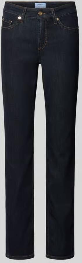 CAMBIO slim fit jeans van katoenmix model 'PIPER LONG'