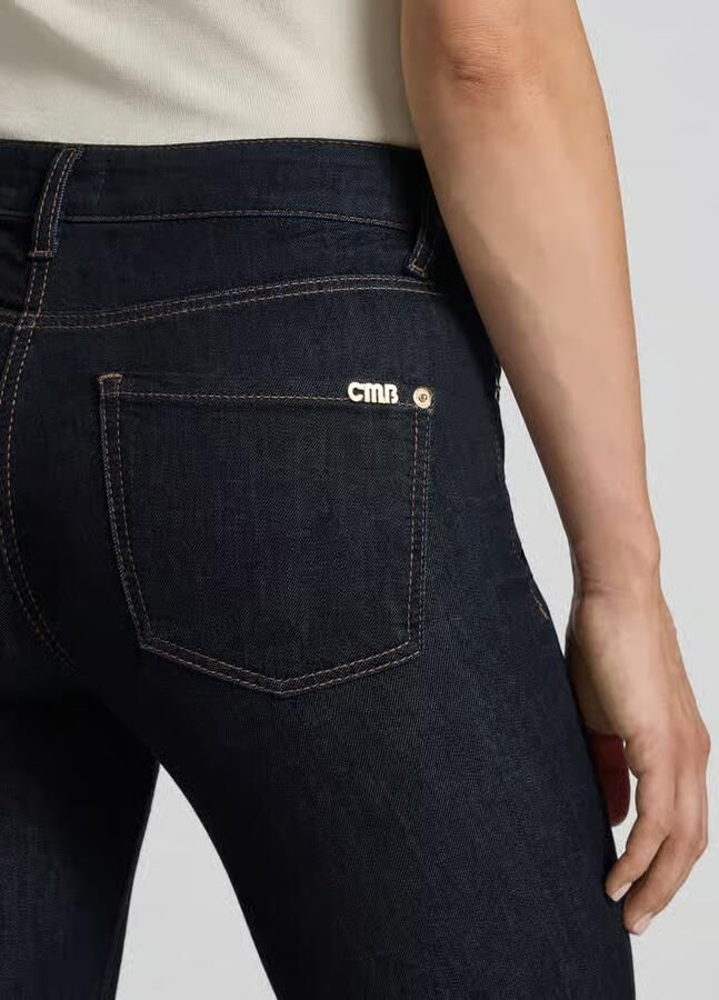 CAMBIO slim fit jeans van katoenmix model 'PIPER LONG' - Foto 2