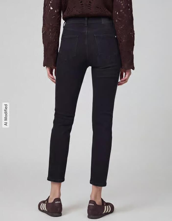 CAMBIO Slim fit jeans van katoenmix model 'PIPER SHORT' - Foto 2