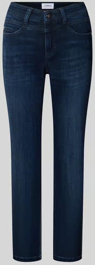 CAMBIO slim fit jeans van mix van viscose en katoen met katoen en modal model 'POSH' - Foto 5