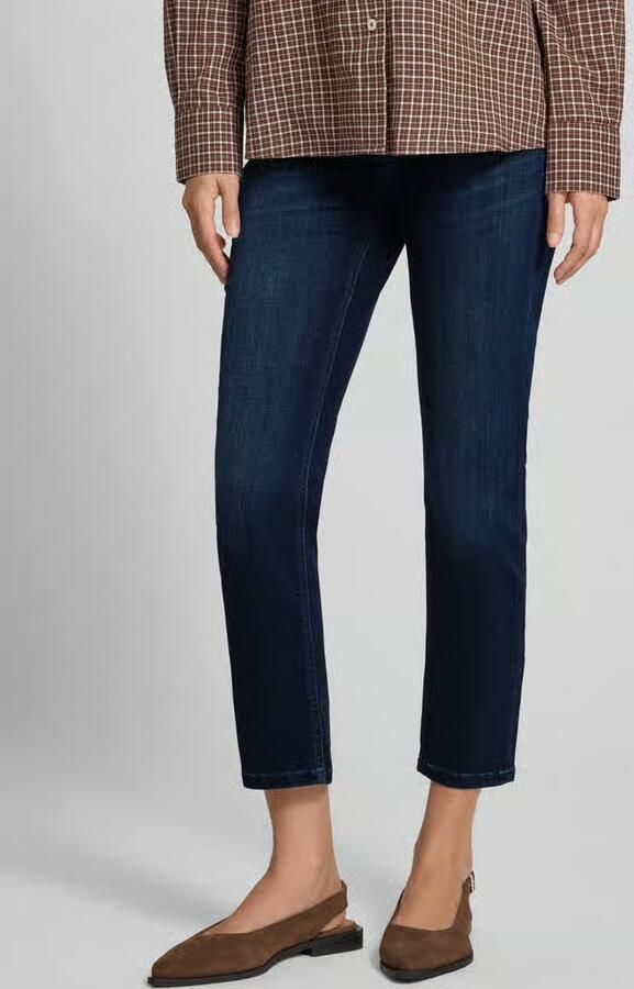 CAMBIO slim fit jeans van mix van viscose en katoen met katoen en modal model 'POSH' - Foto 2