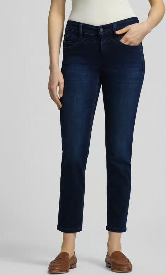 CAMBIO Slim fit jeans van viscosemix model 'Posh' - Foto 6