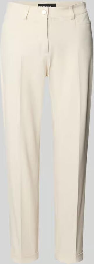 CAMBIO Slim fit stoffen broek met persplooien model 'KATHREEN' - Foto 2