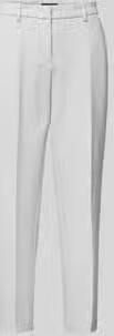 CAMBIO Slim fit stoffen broek met persplooien model 'KRYSTAL'