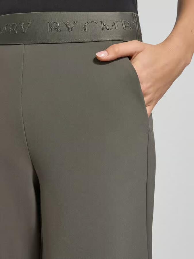 CAMBIO Stoffen broek in verkorte pasvorm model 'ELENA'