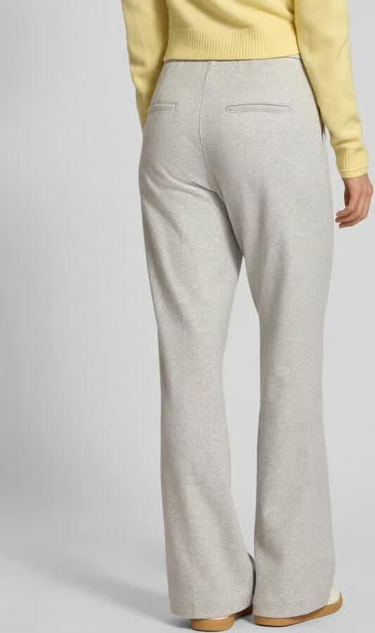 CAMBIO Stoffen broek met achterzakken