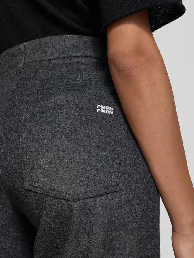 CAMBIO Stoffen broek met achterzakken model 'ADRIENNE'