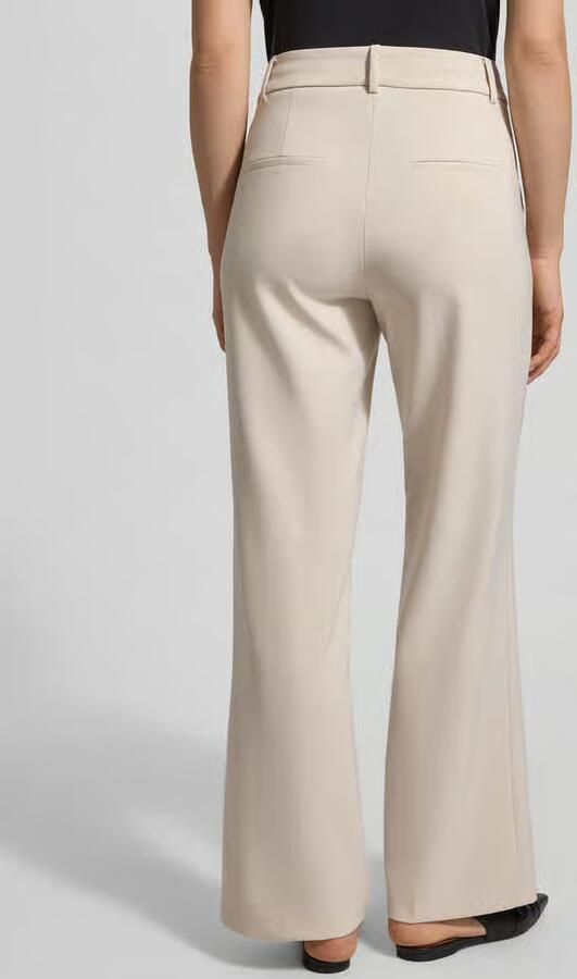 CAMBIO Wide leg jeans met bandplooien model 'ALINA X MARIA'