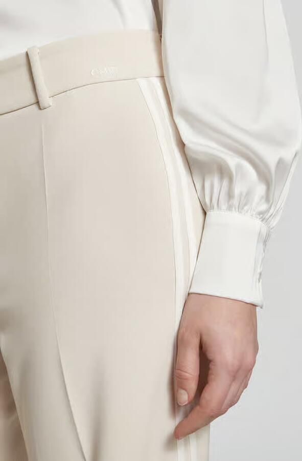 CAMBIO Stoffen broek met Franse steekzakken model 'AMELIE'