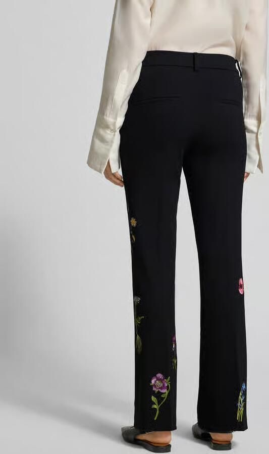 CAMBIO Stoffen broek met Franse Steekzakken Model 'FRANCOISE'