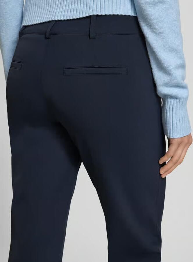 CAMBIO Stoffen broek met vaste omslag model 'RENIRA' Model 'RENIRA'