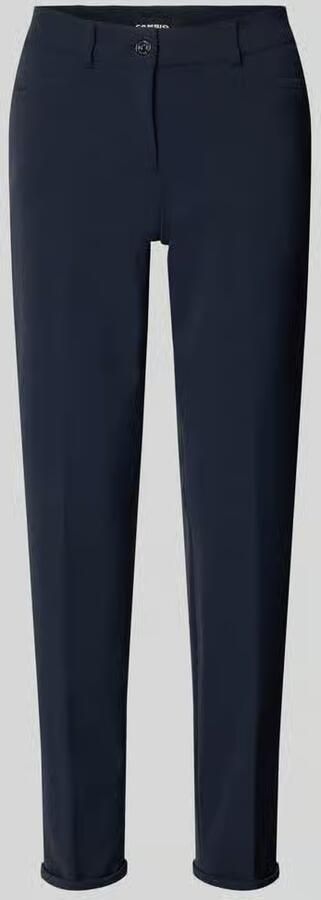 CAMBIO Stoffen broek met vaste omslag model 'RENIRA' Model 'RENIRA' - Foto 3
