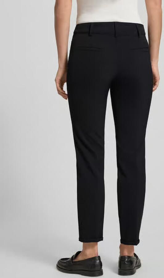 CAMBIO Stoffen broek met vaste omslag model 'RENIRA' Model 'RENIRA' - Foto 3