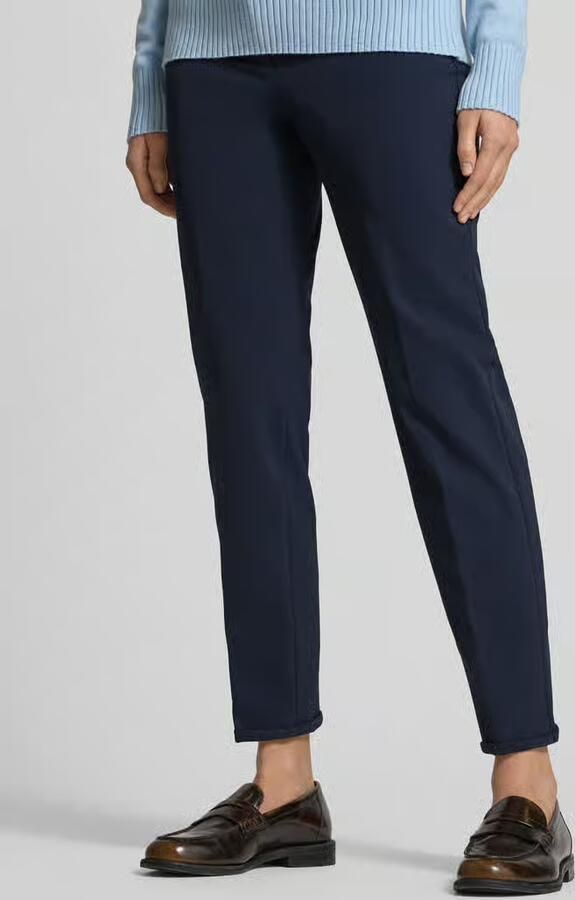 CAMBIO Stoffen broek met vaste omslag model 'RENIRA' Model 'RENIRA' - Foto 3