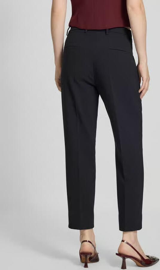 CAMBIO Stoffen broek met vaste pijpboorden model 'KRYSTAL'