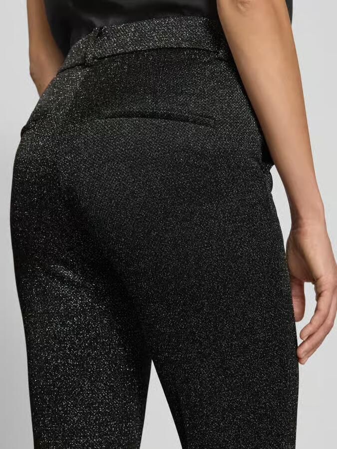 CAMBIO Stoffen broek met verkorte pasvorm model 'FRANCOISE'