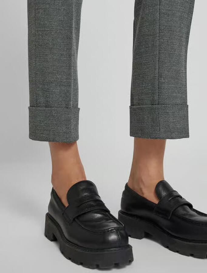 CAMBIO Stoffen broek met verkorte pasvorm model 'KRYSTAL'