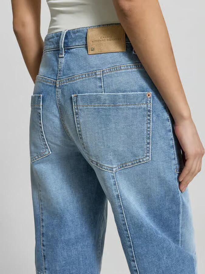 CAMBIO Straight fit Jeans met opgestikte Zakken (onderstuk) Model 'Ocean' - Foto 2