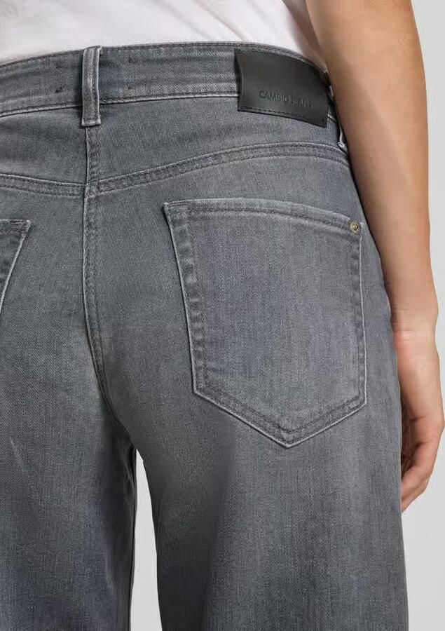 CAMBIO Straight fit jeans met siernaden model 'Elin'