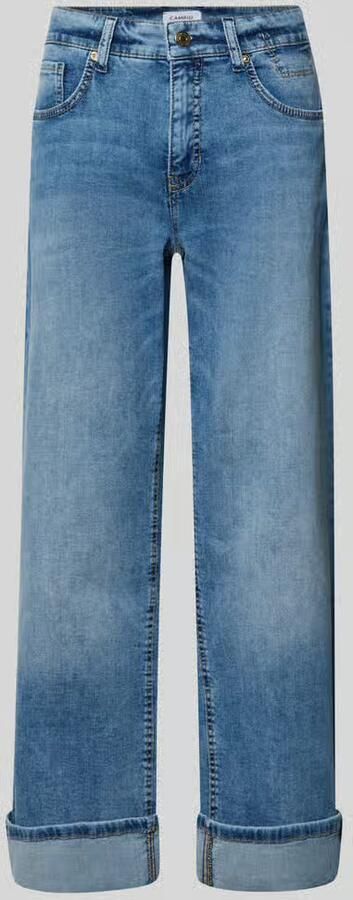 CAMBIO straight fit jeans van katoenmix model 'GAIA' - Foto 2