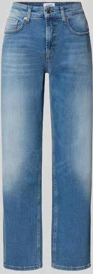 CAMBIO straight fit jeans van katoenmix model 'GINI'
