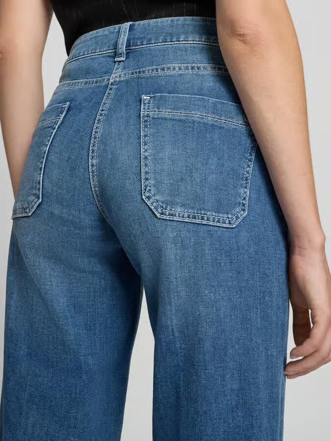 CAMBIO straight fit jeans van katoenmix model 'TESS' - Foto 2