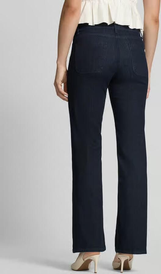 CAMBIO straight fit jeans van katoenmix model 'TESS' - Foto 5