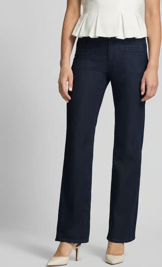 CAMBIO straight fit jeans van katoenmix model 'TESS' - Foto 2