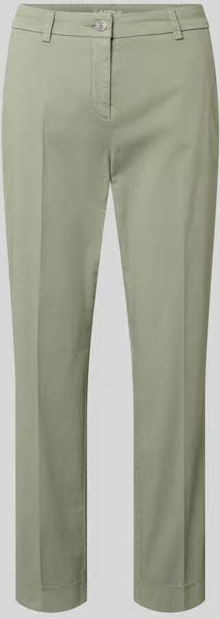CAMBIO Straight fit stoffen broek met persplooien Model 'Karina' - Foto 3