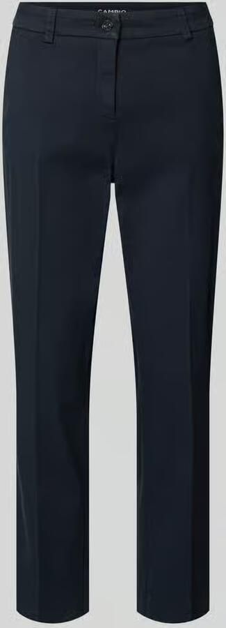 CAMBIO Straight fit stoffen broek met persplooien Model 'Karina' - Foto 2