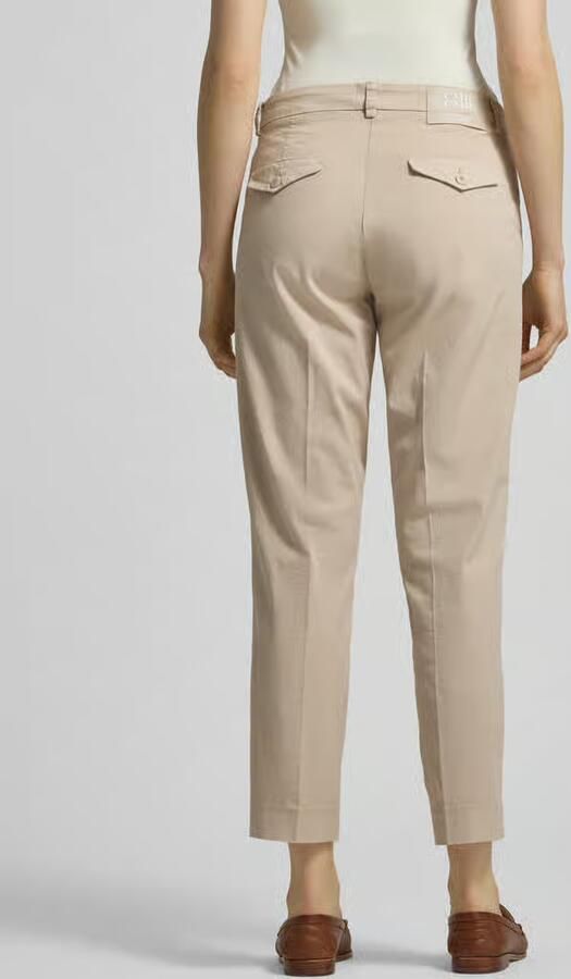 CAMBIO Straight fit stoffen broek met persplooien Model 'Karina' - Foto 2
