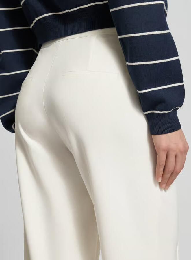 CAMBIO Straight fit stoffen broek met siernaad model 'Cameron'