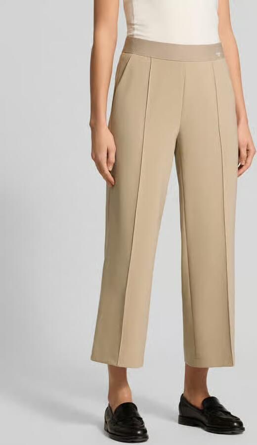 CAMBIO Straight fit stoffen broek met siernaad model 'Cameron' - Foto 2