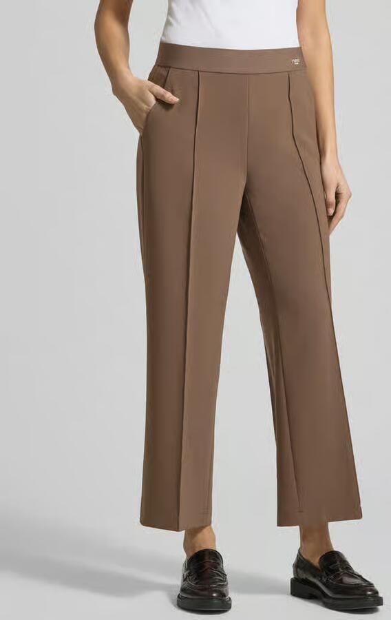 CAMBIO Straight fit stoffen broek met siernaad model 'Cameron' - Foto 2