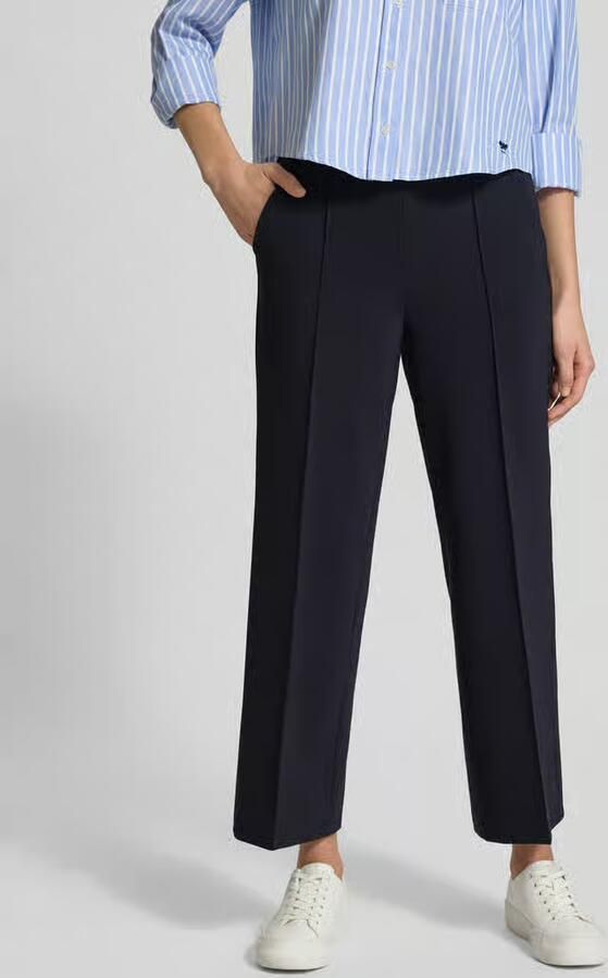 CAMBIO Straight fit stoffen broek met siernaad model 'Cameron' - Foto 3