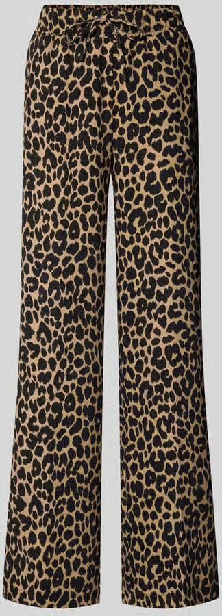 CAMBIO Straight leg stoffen broek met tunnelkoord model 'AVRIL' - Foto 2
